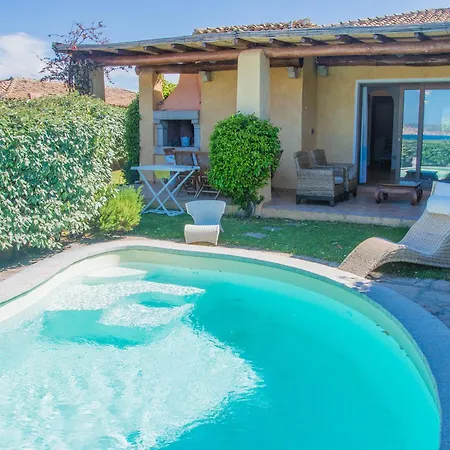 Fiore Con Piscina E Vista Mare * Palau